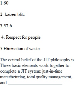 Operation Management_Unit 2 Quiz